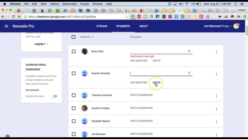 Picture of: Adding Parents to Google Classroom