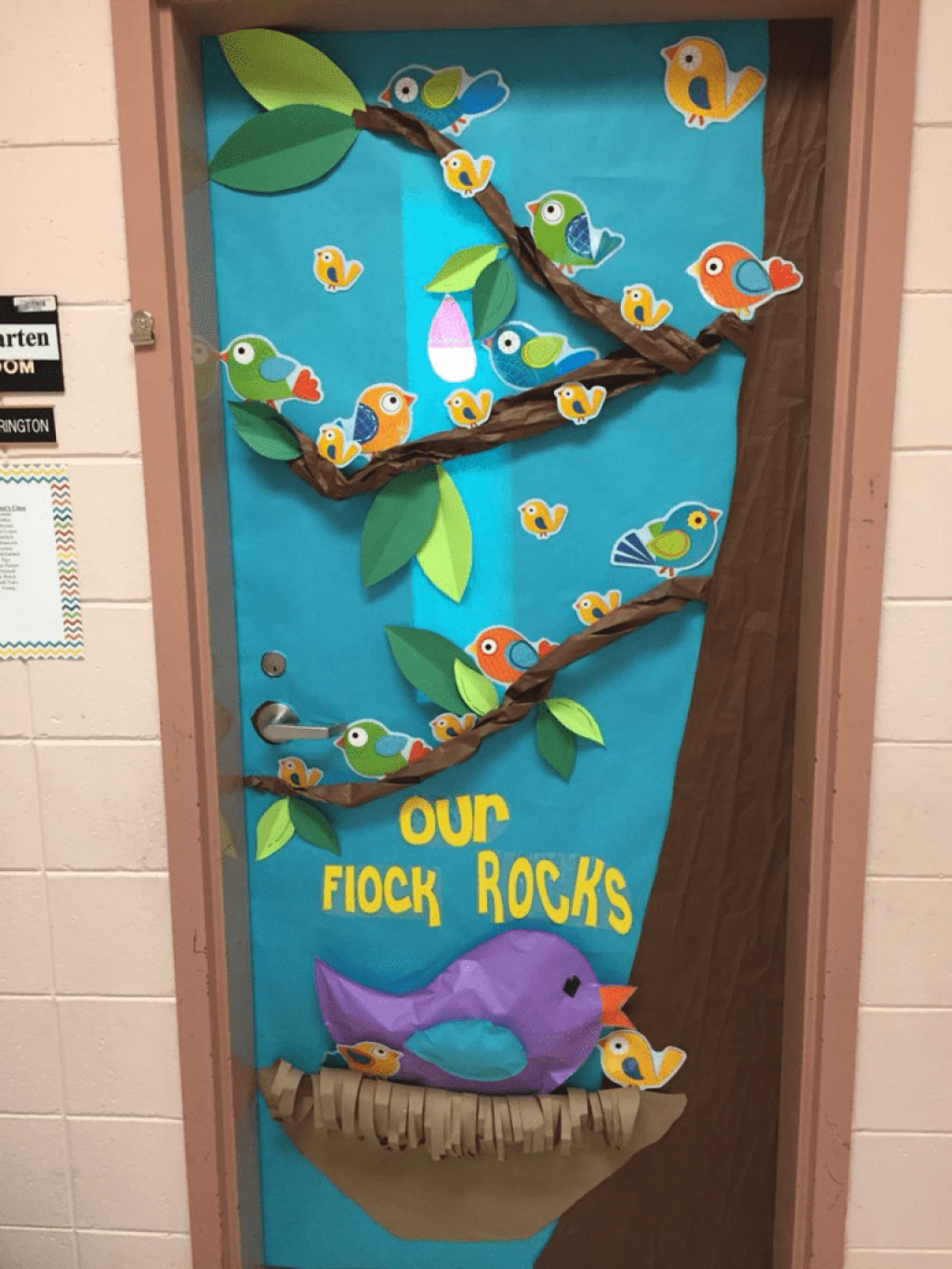 Picture of: awesome (and educational!) ideas for spring classroom door