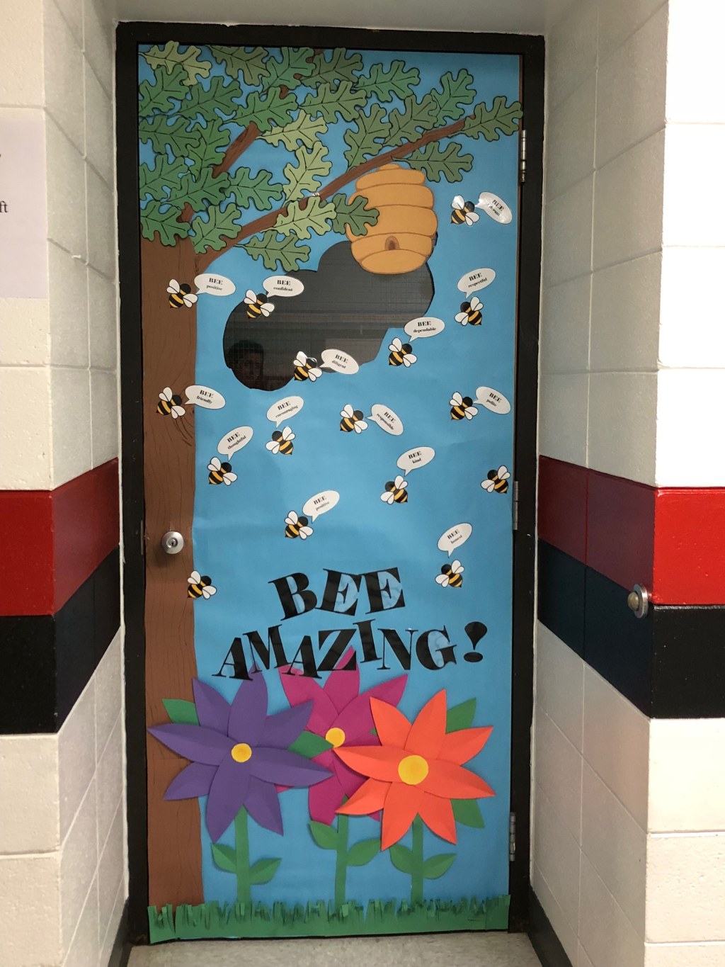Picture of: Bee Amazing Classroom door  School door decorations, Classroom