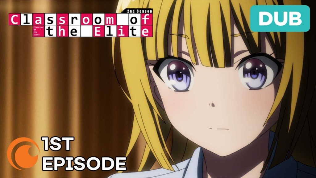 Picture of: Classroom of the Elite Season  Ep.   DUB  Remember to keep a clear head  in difficult times.