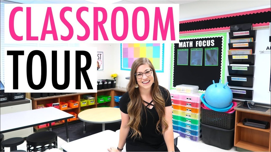 Picture of: CLASSROOM TOUR  Behind the Scenes Look At My Classroom