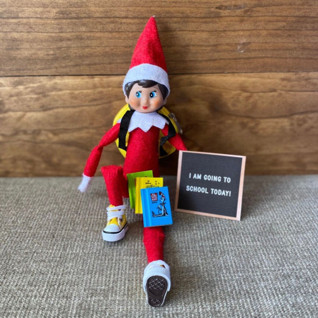 Picture of: Creative Elf on the Shelf Classroom Ideas – Chaylor & Mads