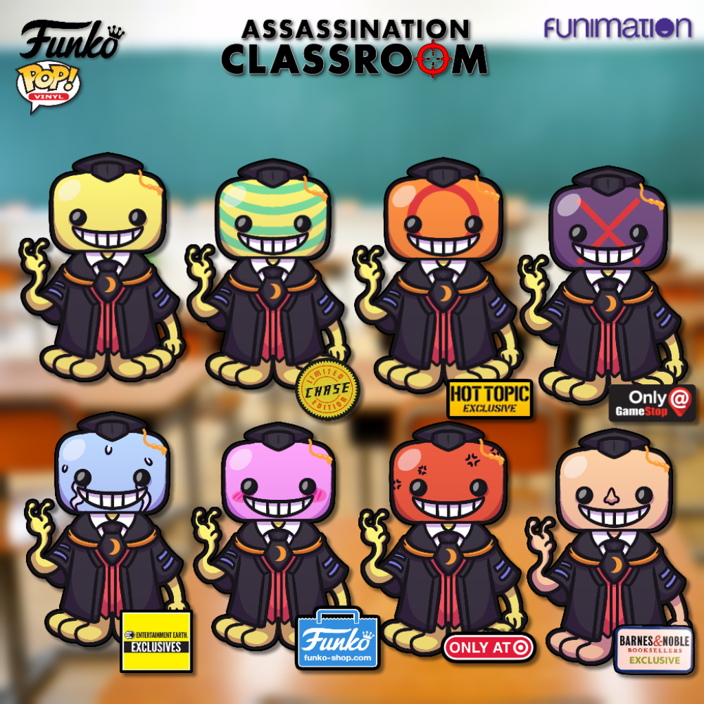 Picture of: I make a mock-up of Assassination Classroom Pops! : r/funkopop