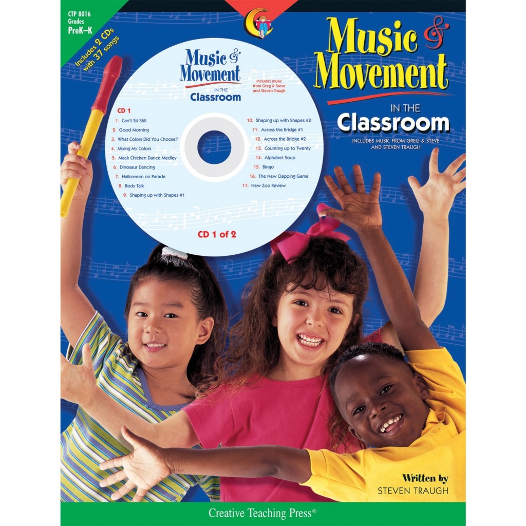 Picture of: Music & Movement in the Classroom Book & CD, Grades – – Walmart