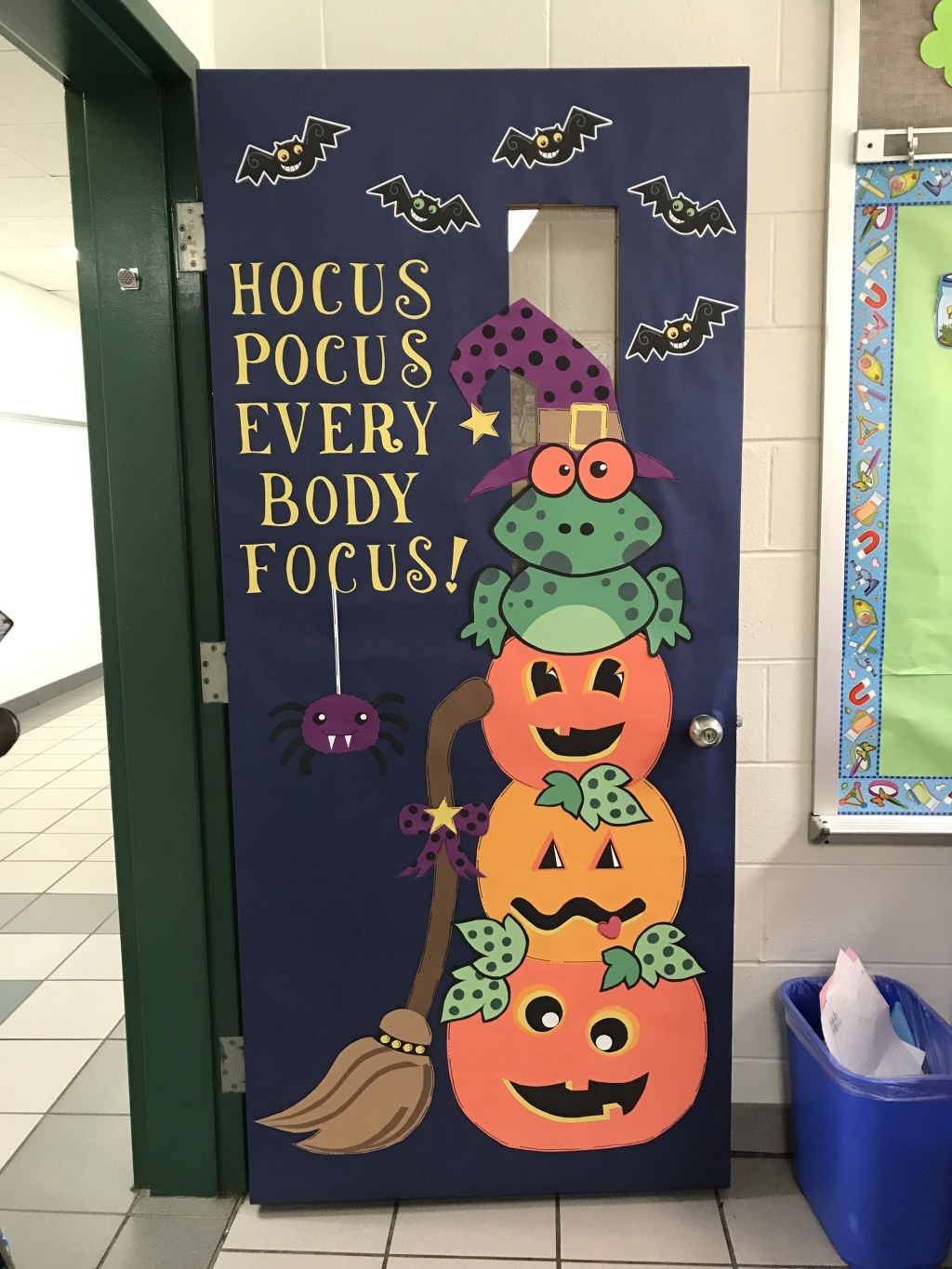 Picture of: October classroom door, Hocus Pocus, Halloween  Halloween