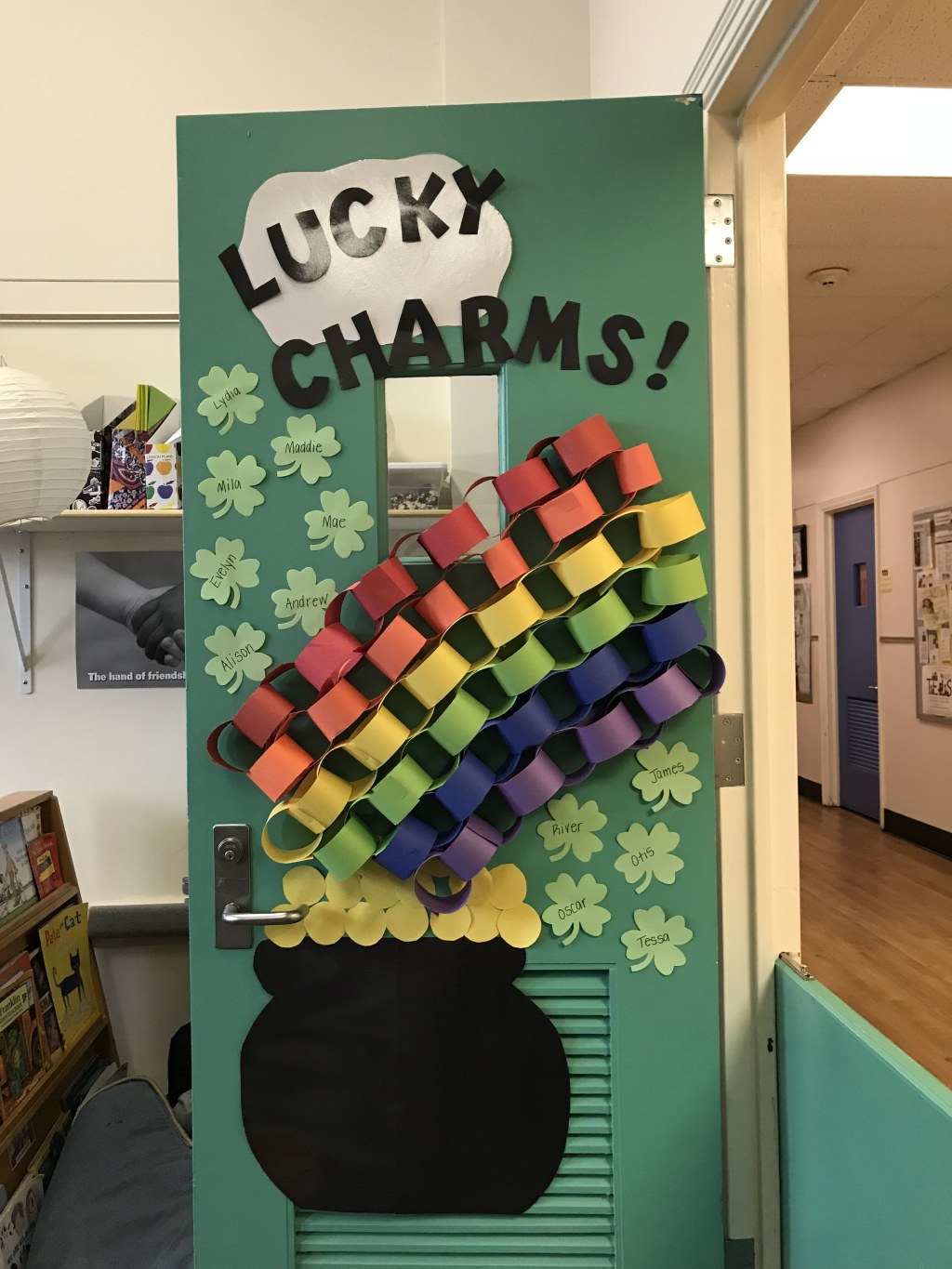 Picture of: Our March classroom door!  St patricks classroom door, Door