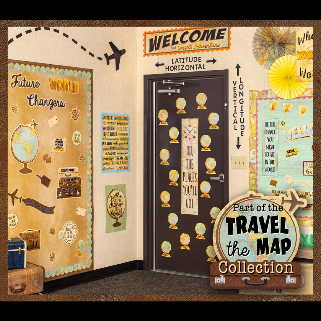 Picture of: Travel the Map New Adventures Chart – TCR  Teacher Created