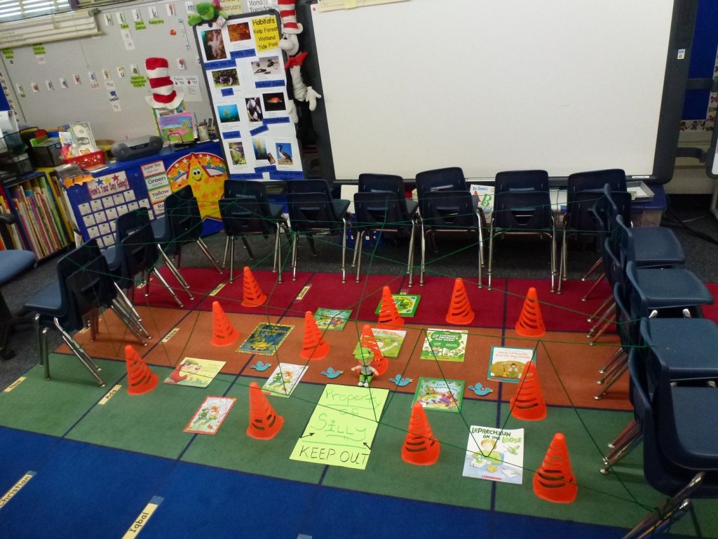 Picture of: Tricks in the Classroom- Silly McGilly  Leprechaun classroom