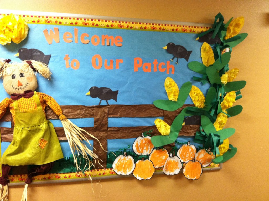 Picture of: Welcome to Our Patch Bulletin Board  Kindergarten themes
